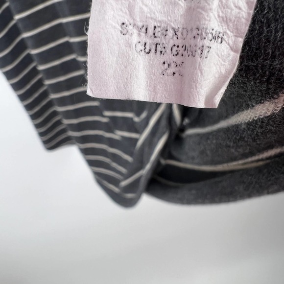 GILLI Womens Everyday Jersey Stripe Size 2X 2Xl Dress Plus Size - Picture 6 of 7